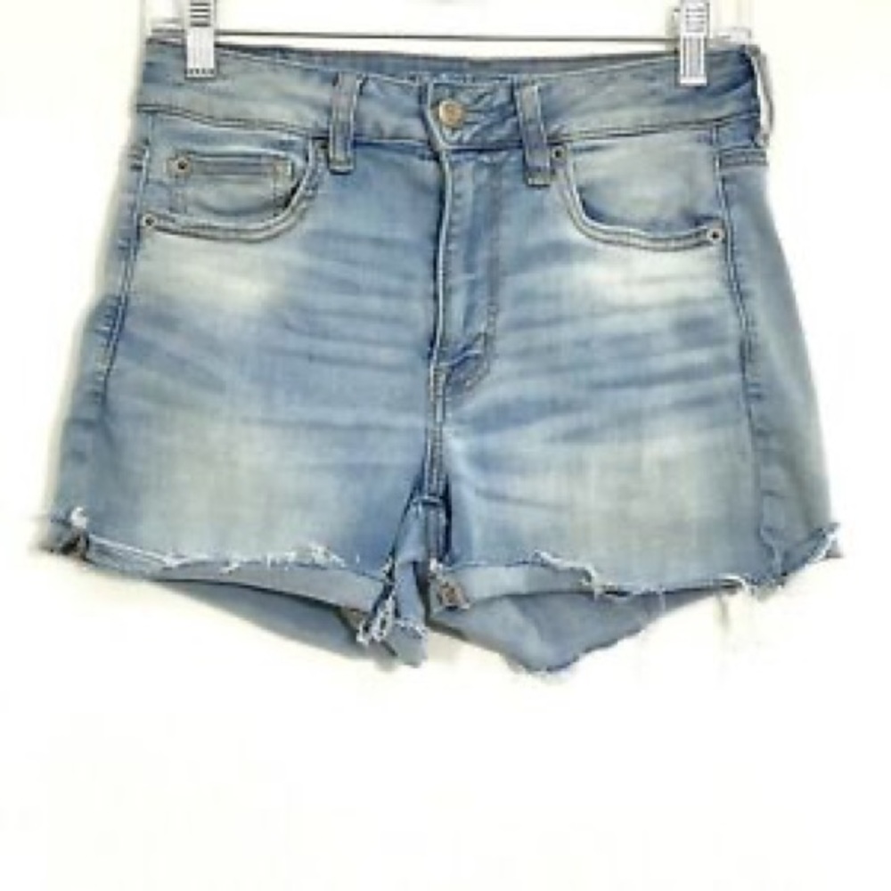 American Eagle High Rise Shortie Shorts